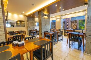 Restaurace v ubytování Carlos V Patagonia