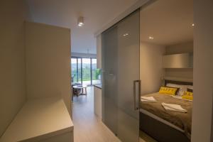 Krevet ili kreveti u jedinici u objektu ApartView Premium by Rent like home