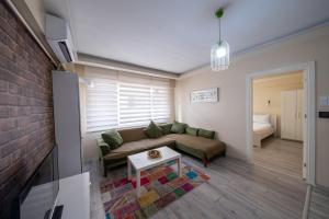 Posezení v ubytování White Rose Apart