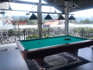 Biliár nebo kulečník v ubytování High Garden Hotel