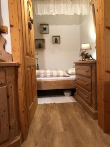 Łóżko lub łóżka w pokoju w obiekcie Alte Mühle Appartements