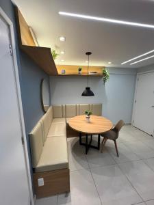 Posezení v ubytování Studio 603 Estilo, conforto e ótima localização