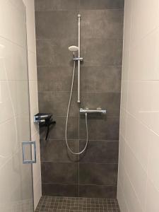 Koupelna v ubytování Ferienhaus Sonnenweg 40 Diemelsee mit Sauna und Garten