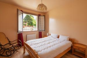 Postel nebo postele na pokoji v ubytování La Maison des Primevères - proche plages