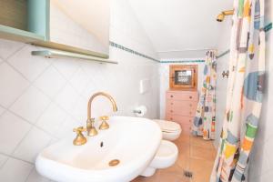 Koupelna v ubytování Casa Zip