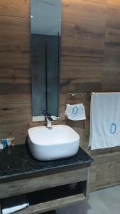 Kúpeľňa v ubytovaní Zero Degrees Hotel