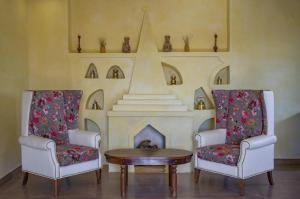 Karwaan Jaisalmer的休息区