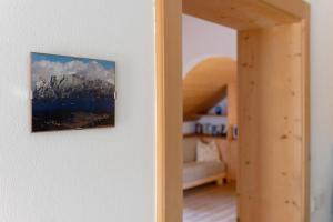 Postel nebo postele na pokoji v ubytování Rielingerhof