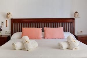 Cama ou camas em um quarto em Can Guasch mais 33 fotos