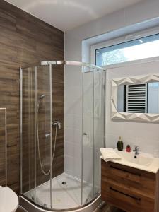 Kúpeľňa v ubytovaní Apartament ToTuGdynia 2