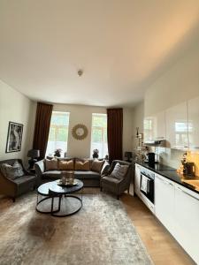 Køkken eller tekøkken på Koselig toroms på Skillebekk