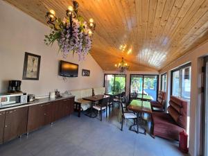 Η κουζίνα ή μικρή κουζίνα στο Pensiunea Public House