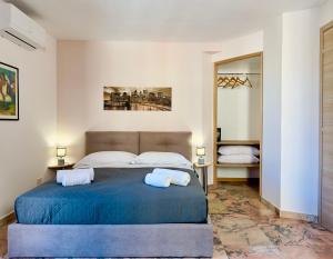 Postel nebo postele na pokoji v ubytování Unique room