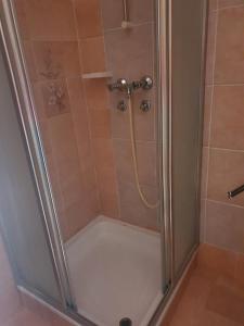 Koupelna v ubytování Apartmaji Julijana Podlipnik