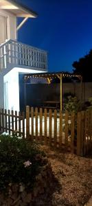 A garden outside Contrada Vento home sharing