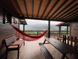 Naturlandskabet i nærheden af feriegården