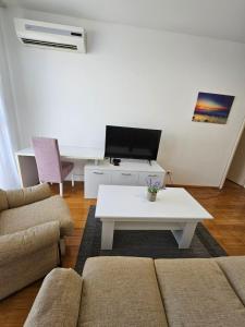 TV a/nebo společenská místnost v ubytování Apartment Filip + 9 fotografií