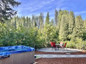 Giardino di Rivers Edge by NW Comfy Cabins