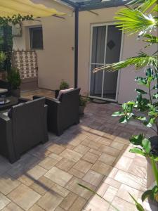 Patio nebo venkovní prostory v ubytování Apartman "Vuković"