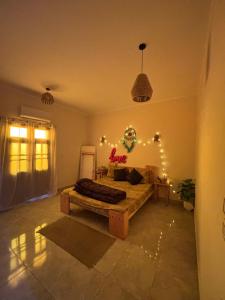 Posezení v ubytování Jungle Dahab Hotel