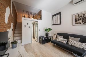 Χώρος καθιστικού στο tHE Brick Nest - Navigli View