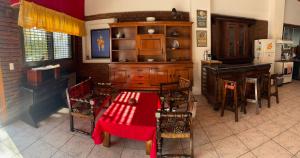 Η κουζίνα ή μικρή κουζίνα στο Refugio de Rufina y Guadalupe