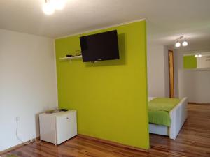 TV a/nebo společenská místnost v ubytování Apartments and Rooms Krizmanic