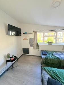 Μια τηλεόραση ή/και κέντρο ψυχαγωγίας στο Little Venice Guest Rooms