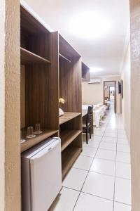 Kuchyň nebo kuchyňský kout v ubytování Amuarama Hotel