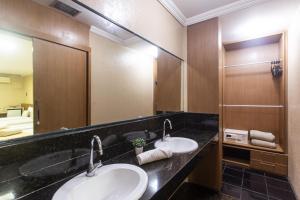 Koupelna v ubytování Amuarama Hotel