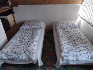 Postel nebo postele na pokoji v ubytování Chata Pavla