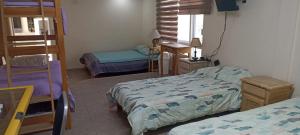 Postel nebo postele na pokoji v ubytování Hotel Teui Formarte