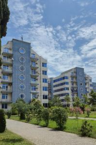 Το κτήριο όπου στεγάζεται  το διαμέρισμα