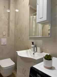 Ένα μπάνιο στο Ivovic apartments