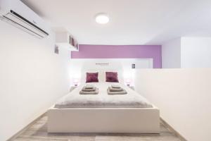 Posteľ alebo postele v izbe v ubytovaní happy home POP
