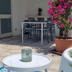 Patio alebo iná vonkajšia časť ubytovania le dimore del tufo