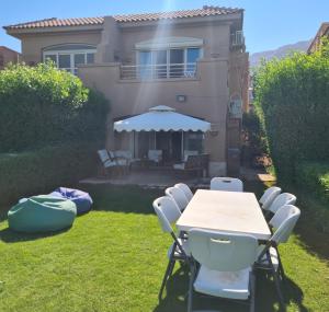 Zahrada ubytování Telal Compound Ain EL Sokhna Sea and pool Villa