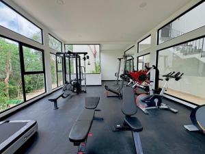 Γυμναστήριο ή/και όργανα γυμναστικής στο Incredible Studio With Jacuzzi Naia C19