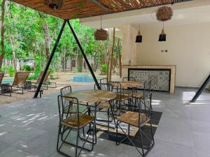 Αίθριο ή υπαίθριος χώρος στο Incredible Studio With Jacuzzi Naia C19