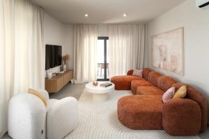 O zonă de relaxare la Luxury Villa Limes