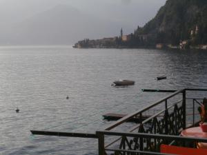 a large body of water with boats in it at Casa sullo Sperone in Varenna