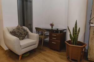 Posezení v ubytování Cozy Room Cusco