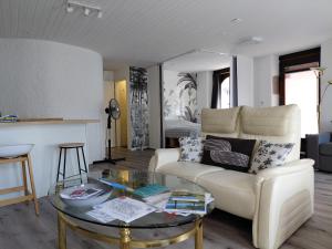 Ruang duduk di Gite des Pavés à Peseux