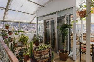 Balkón nebo terasa v ubytování Cozy Room Cusco