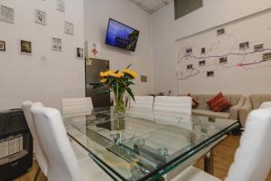 TV a/nebo společenská místnost v ubytování Cozy Room Cusco