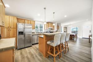 Η κουζίνα ή μικρή κουζίνα στο Juuust Right