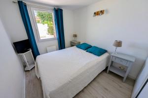 Posteľ alebo postele v izbe v ubytovaní Superb Vacation House With Garden And Terrace