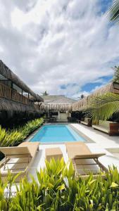 Bazén v ubytování Terra Siargao nebo v jeho okolí