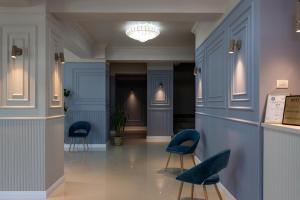 Lobbyen eller receptionen på Hotel Coral