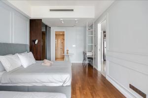 Ένα ή περισσότερα κρεβάτια σε δωμάτιο στο Designer Luxury Condo Near Bukit Bintang +20 φωτογραφίες